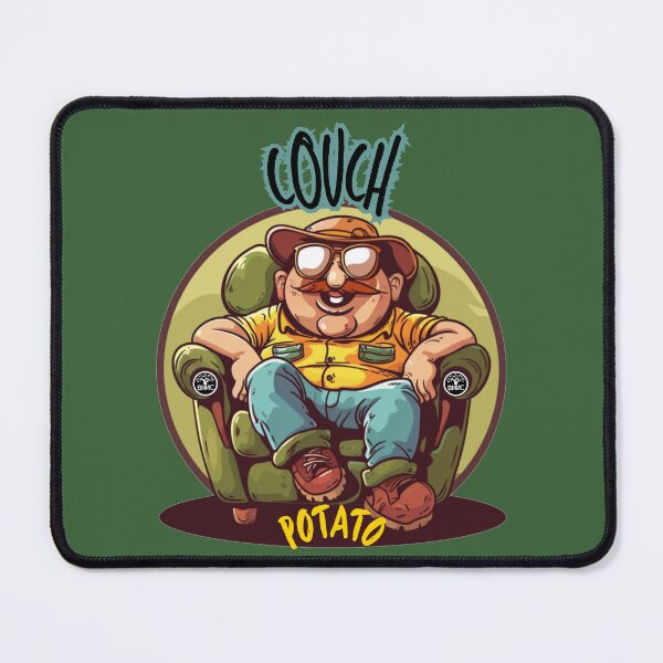 Item preview, Couch Potato: Fun Cartoon Logo designed and sold by PurpleMoss.