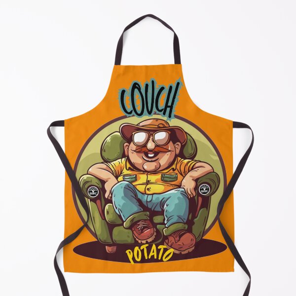 Item preview, Couch Potato: Fun Cartoon Logo designed and sold by PurpleMoss.