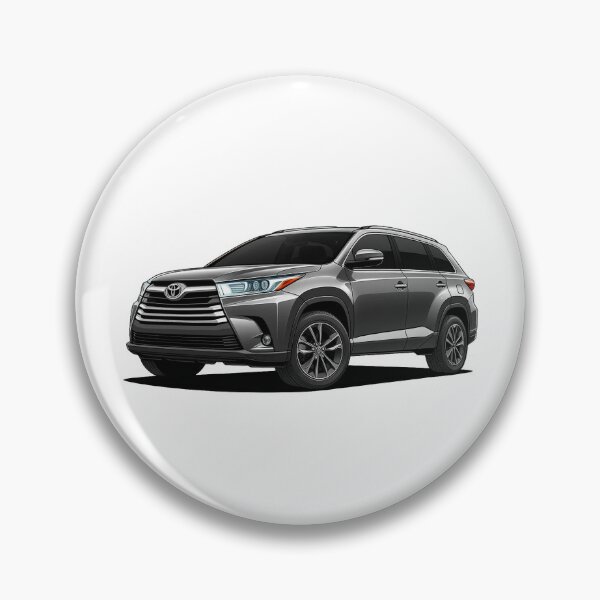 Artikelvorschau, 2016 Toyota Highlander Cartoon-Design entworfen und verkauft von Slammed Sketches.