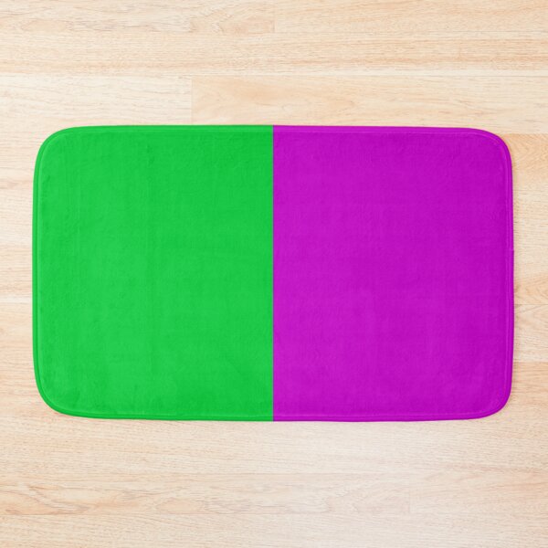 Item preview, Green Purple Two Tone Color Split designed and sold by PatternTitan.