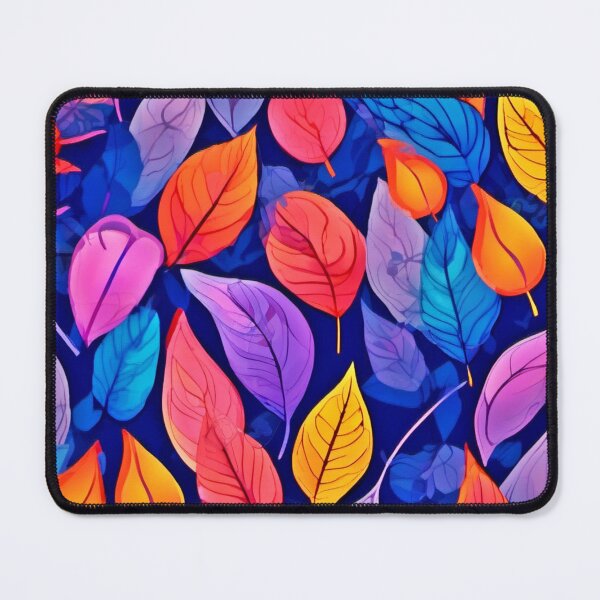 Item preview, Brothel style: Vibrant Leaf Patterns designed and sold by Health And Fitness Posts e-Store.