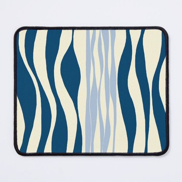 Item preview, Ebb and Flow in Dark Blue, Light Blue and Cream designed and sold by LAEC-Shop.