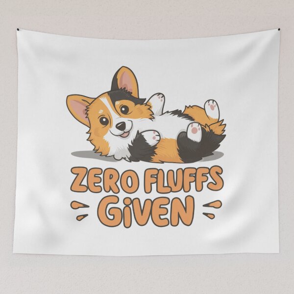 Item preview, Corgi Dog - Zero Fluffs Given designed and sold by 123ks.