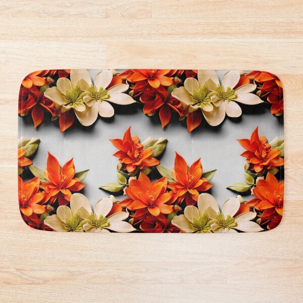 Item preview, Sleek Leaf and Flower Composition designed and sold by Sadia  Jannat.
