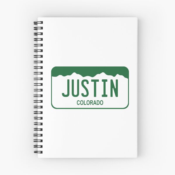 Item preview, Colorado License Plate - Justin designed and sold by rracheell.