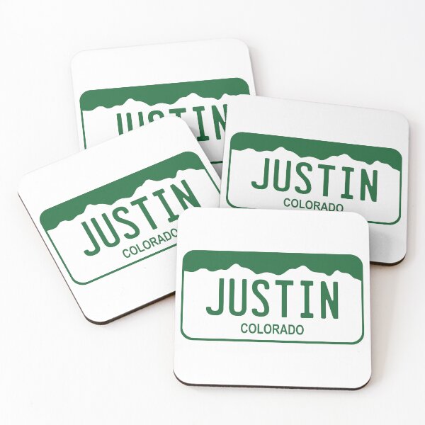 Item preview, Colorado License Plate - Justin designed and sold by rracheell.