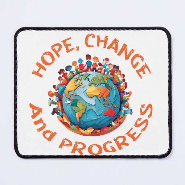 Item preview, Hope, Change & Progress designed and sold by 3Brew-Designs.