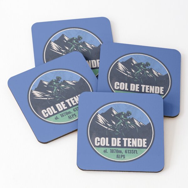 Item preview, Col de Tende France-Italy Cycling Mountain Design designed and sold by CynthiaGraphics.
