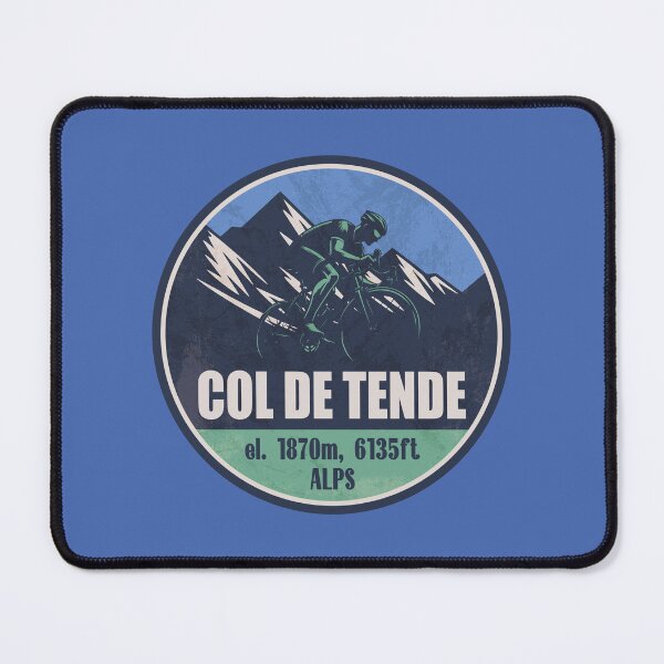 Item preview, Col de Tende France-Italy Cycling Mountain Design designed and sold by CynthiaGraphics.
