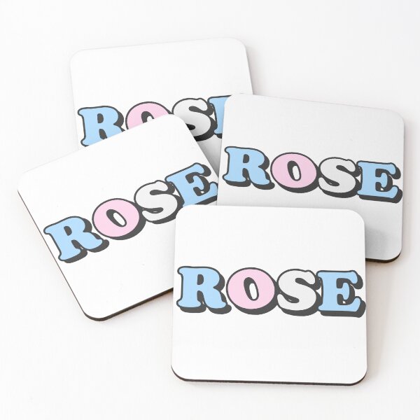 Item preview, trans pride flag custom name rose designed and sold by wordswithfonts.