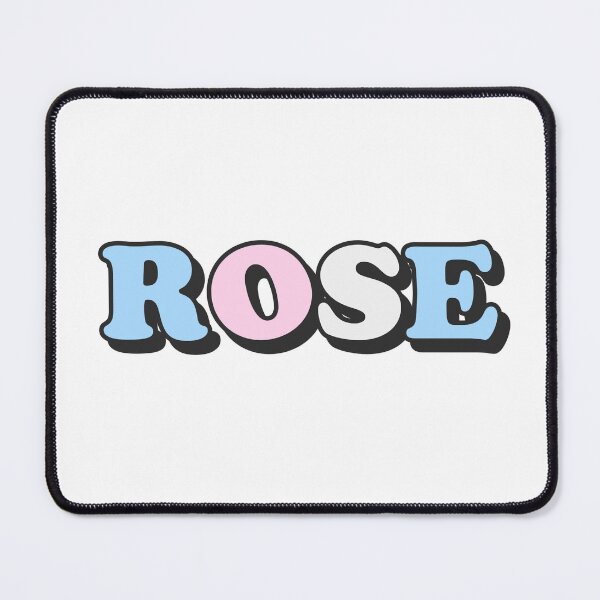 Item preview, trans pride flag custom name rose designed and sold by wordswithfonts.
