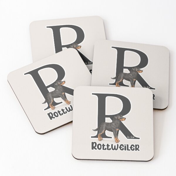 Item preview, R is for Rottweiler designed and sold by Elspeth Rose Design.