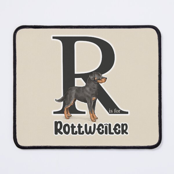Item preview, R is for Rottweiler designed and sold by Elspeth Rose Design.