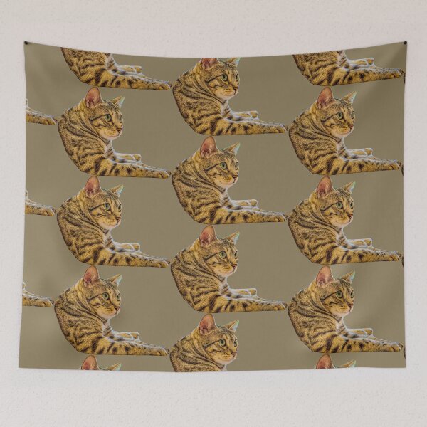 Item preview, Bengal Kitten just pondering mischief designed and sold by Dalyndigital Photography.
