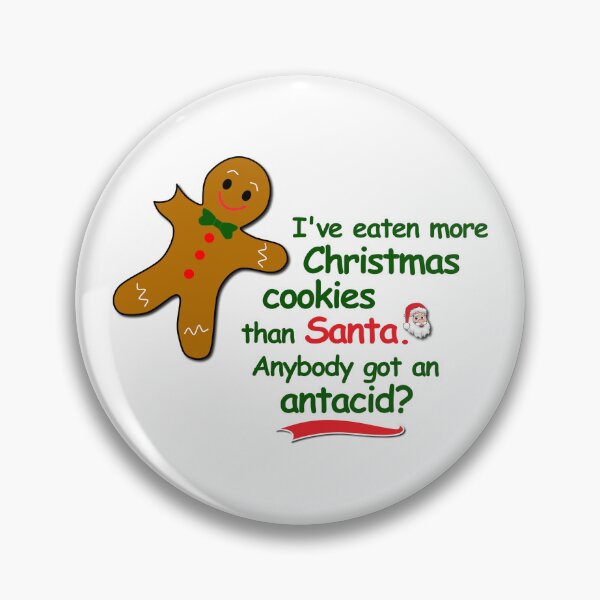 Item preview, Too Many Christmas Cookies designed and sold by verlnelson.