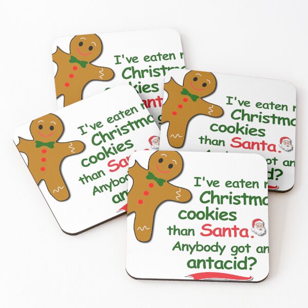 Item preview, Too Many Christmas Cookies designed and sold by verlnelson.