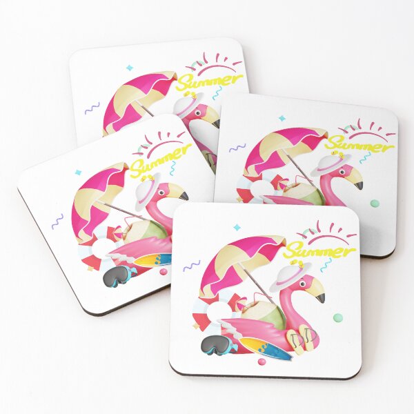 Item preview, pink flamingo summer designed and sold by sochadesigner.