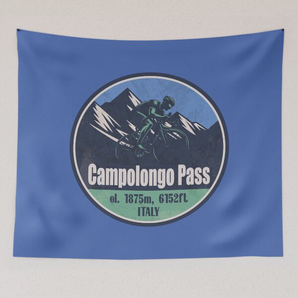 Artikelvorschau, Campolongo Pass Italien Radfahren Berg Design entworfen und verkauft von CynthiaGraphics.