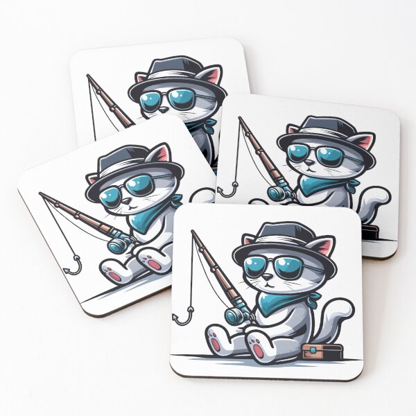 Item preview, Fishing cat designed and sold by NTKSHOP11.