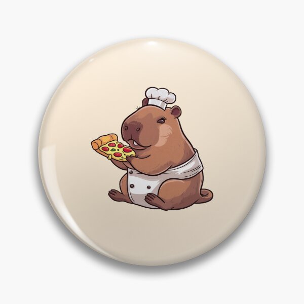 Item preview, Capybara Pizza designed and sold by canvadreamer444.