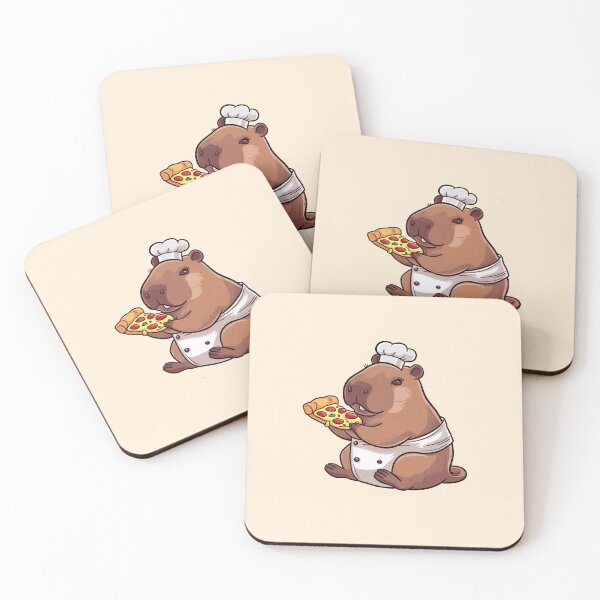 Item preview, Capybara Pizza designed and sold by canvadreamer444.