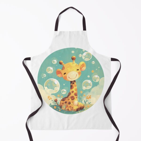 Item preview, Giraffe // Cute Giraffe art // kids // children // Bubbles designed and sold by SMARTKIT  DESIGNAGENCY.