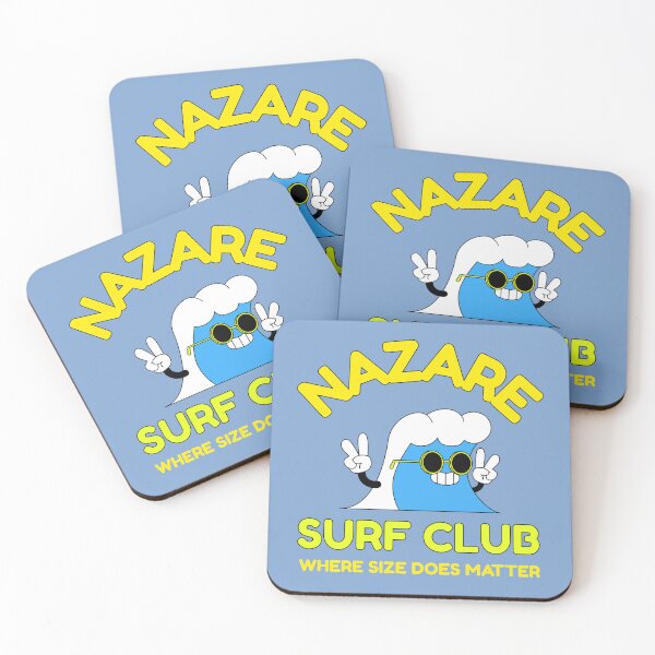 Item preview, Nazare Surf Club Where Size Does Matter. designed and sold by GrufTee.