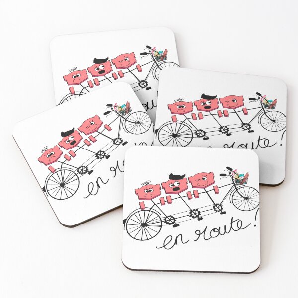 Item preview, French Pigs Roadtrip  Kawaii 可愛い designed and sold by French Papyrus Studio.