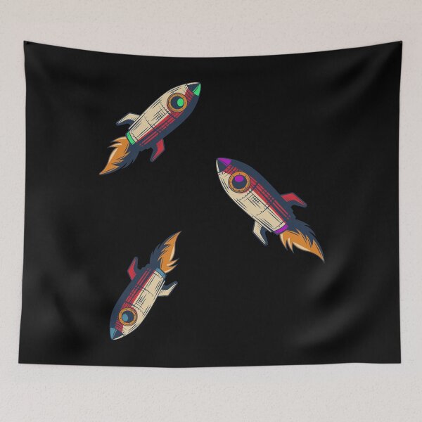 Item preview, Crazy space rockets - Out-of-This-World Style for Every Day designed and sold by PXEpic.