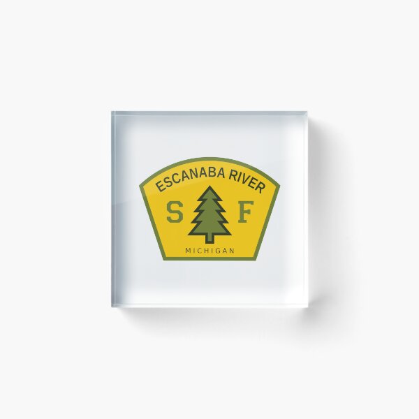 Item preview, Escanaba River State Forest Michigan designed and sold by bivenart.
