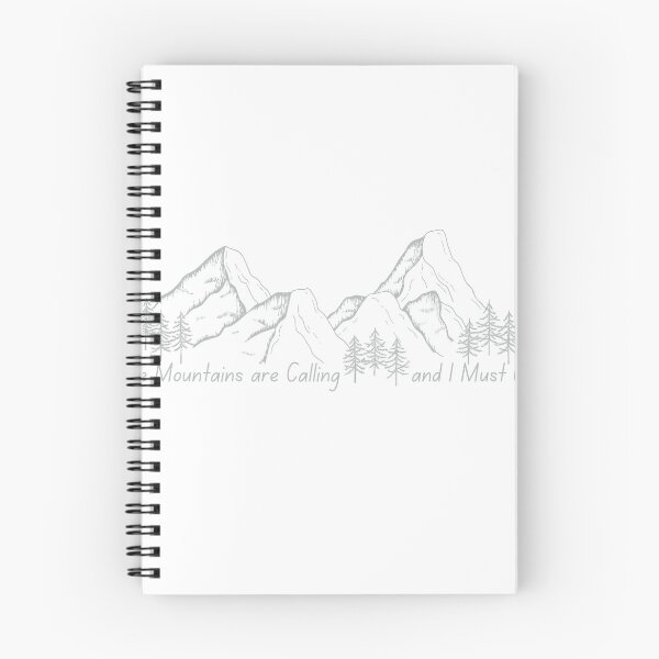 Item preview, The Mountains are Calling and I Must Go designed and sold by Growyld.