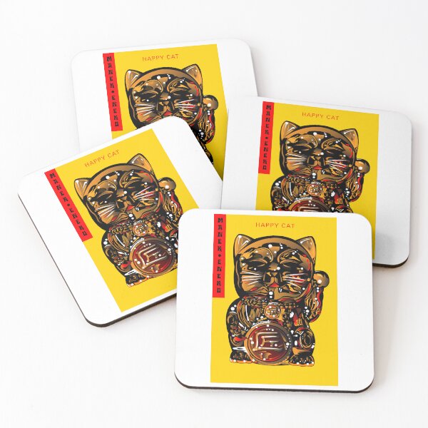 Item preview, Happy Cat Poster designed and sold by Hugh Whyte.