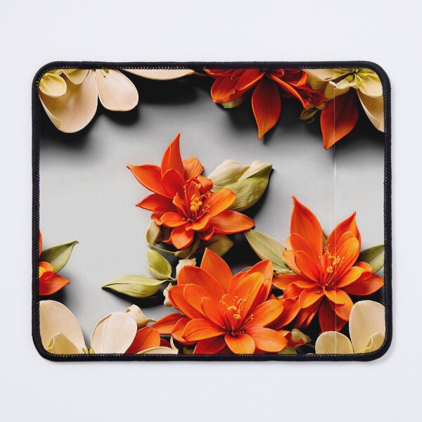 Item preview, Sleek Leaf and Flower Composition designed and sold by Sadia Jannat.