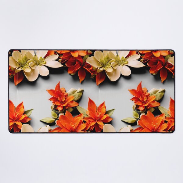 Item preview, Sleek Leaf and Flower Composition designed and sold by Sadia Jannat.