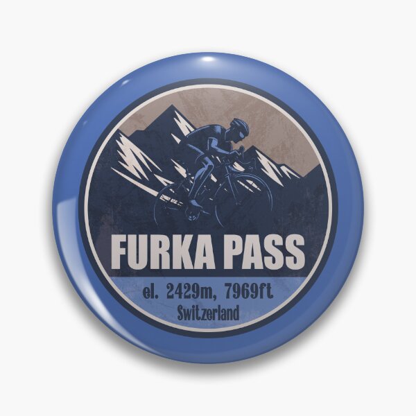 Item preview, Furka Pass (Furkapass) Switzerland Cycling Mountain Design designed and sold by CynthiaGraphics.