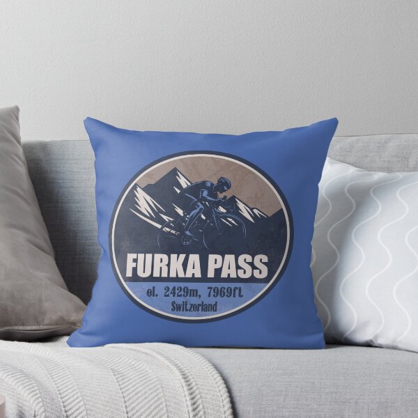 Item preview, Furka Pass (Furkapass) Switzerland Cycling Mountain Design designed and sold by CynthiaGraphics.