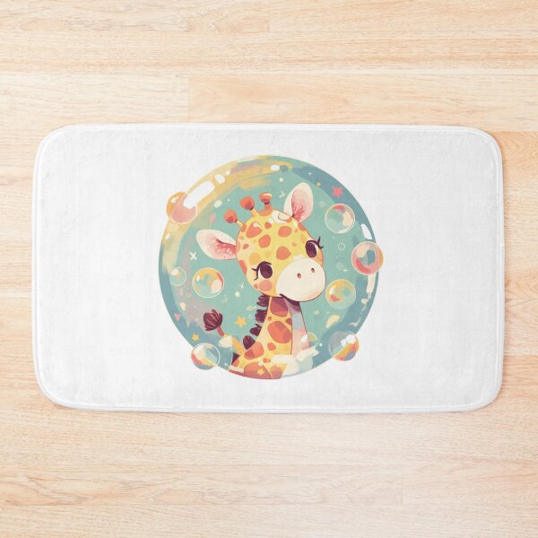 Item preview, Giraffe // Cute Giraffe art // kids // children // Bubbles designed and sold by SMARTKIT  DESIGNAGENCY.