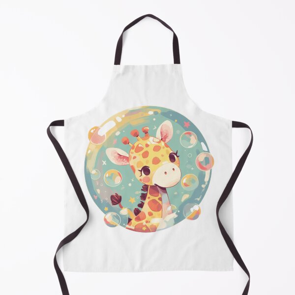 Item preview, Giraffe // Cute Giraffe art // kids // children // Bubbles designed and sold by SMARTKIT  DESIGNAGENCY.