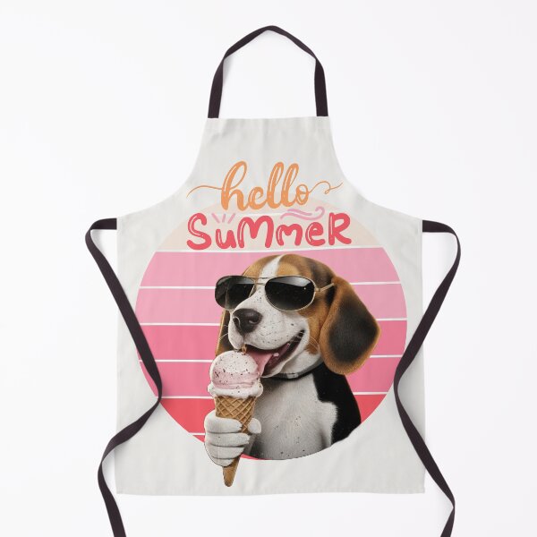Item preview, Summer Beagle (Pink) designed and sold by BeagleDesigns.