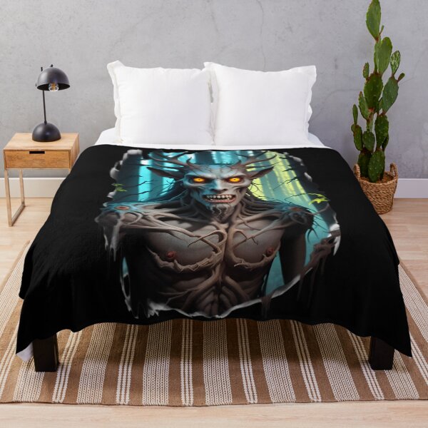 Item preview, Scary Wendigo Creature In The Forest designed and sold by TheArtOfPat.