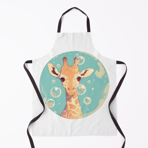 Item preview, Giraffe // Cute Giraffe art // kids // children // Bubbles designed and sold by SMARTKIT DESIGNAGENCY.