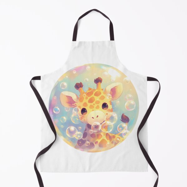 Item preview, Giraffe // Cute Giraffe art // kids // children // Bubbles designed and sold by SMARTKIT DESIGNAGENCY.