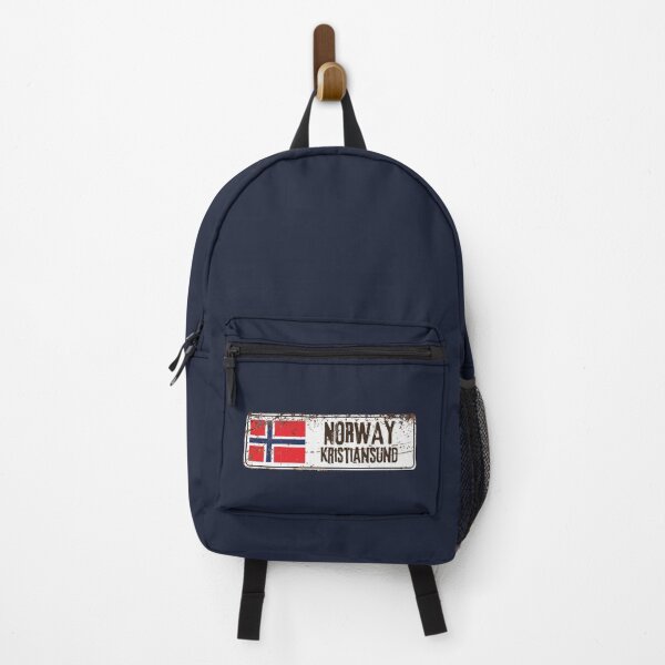 Item preview, Kristiansund Norway Flag – Fishery City & Atlantic Road designed and sold by jeshands.