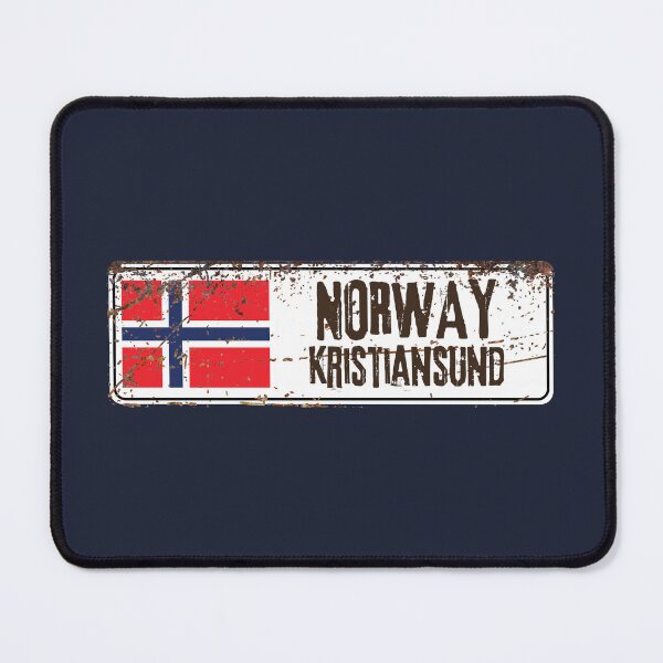 Item preview, Kristiansund Norway Flag – Fishery City & Atlantic Road designed and sold by jeshands.