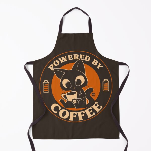 Item preview, By Powered By Coffee Cat designed and sold by World Domination For Cats ®.