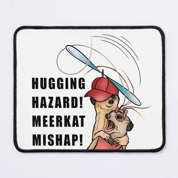 Item preview, Hugging Hazard  Meerkat Mishap! designed and sold by RysowankaZS.