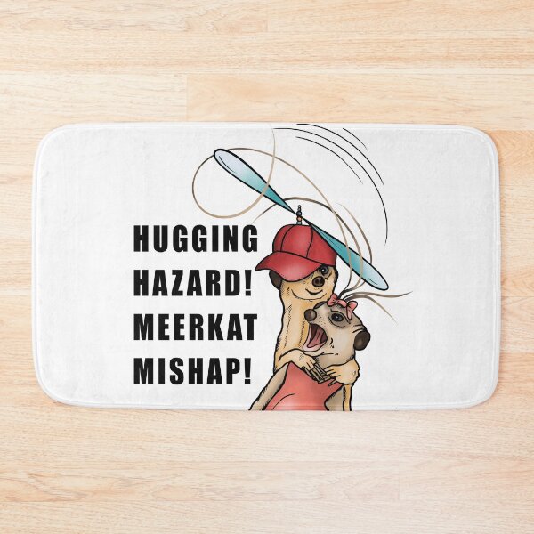 Item preview, Hugging Hazard  Meerkat Mishap! designed and sold by RysowankaZS.