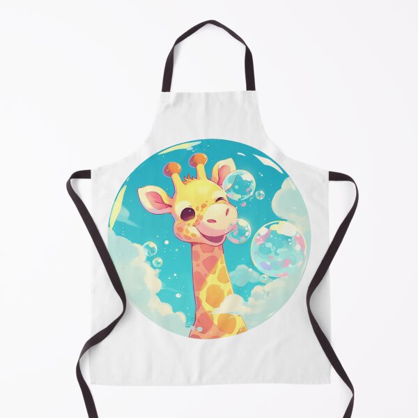 Item preview, Giraffe // Cute Giraffe art // kids // children // Bubbles designed and sold by SMARTKIT DESIGNAGENCY.