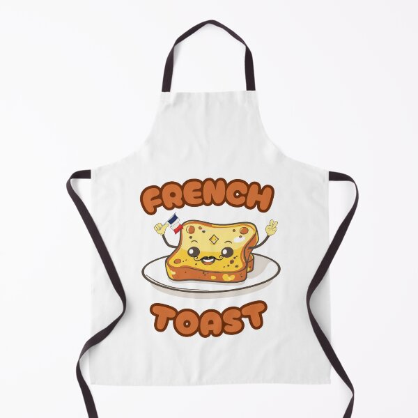 Item preview, French Toast Funny Kawaii Character Foodie designed and sold by The Masked Designer.