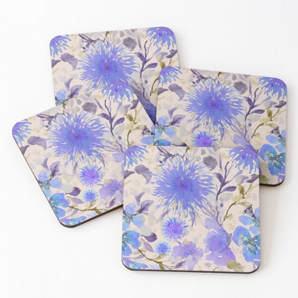 Item preview, Summer Violet Florals designed and sold by Luverly.
